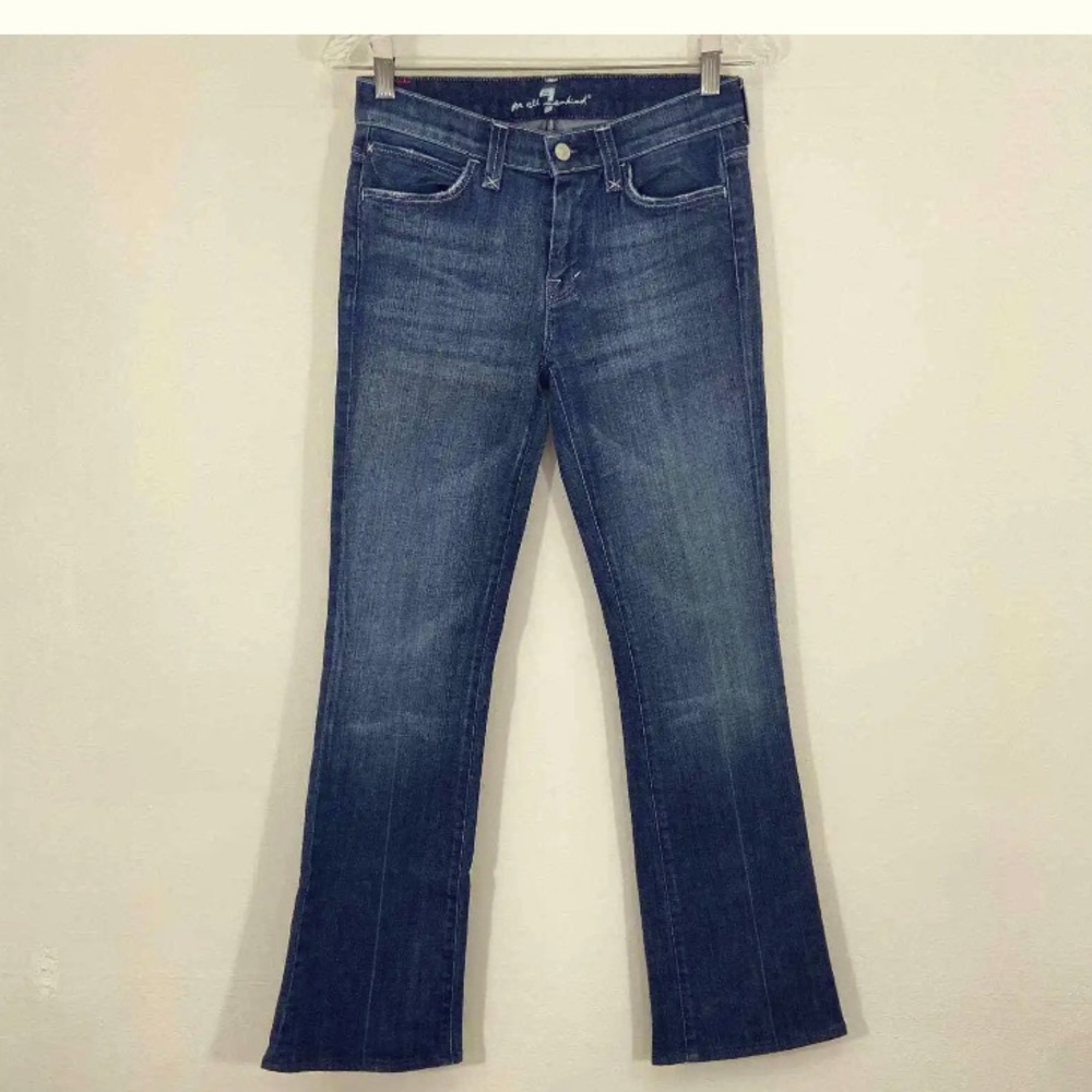 7 For All Mankind Jagger Bootleg Jeans Sz 29
